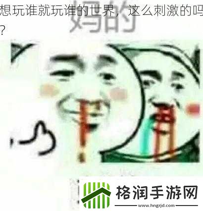 想玩谁就玩谁的世界
