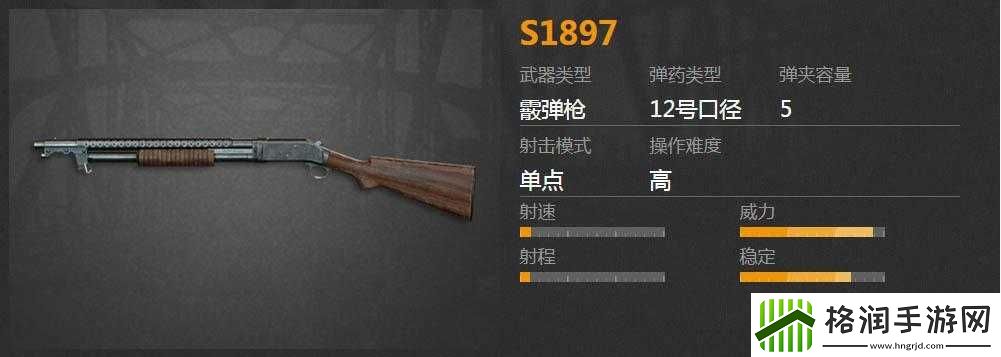 火线指令诺曼底散弹枪系属性介绍