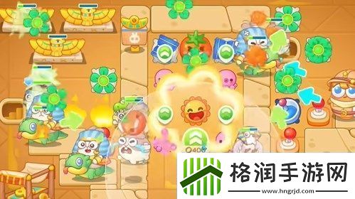 保卫萝卜4法老归来第45关怎么过