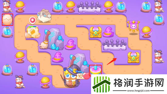 阿波与魔法宝藏第46关怎么过