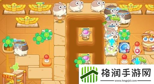 保卫萝卜4法老归来第45关怎么过