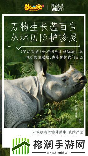 梦幻西游手游携手WildAid打造野生动物保护新玩法