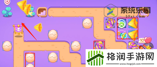 保卫萝卜4阿波与魔法宝藏第82关攻略