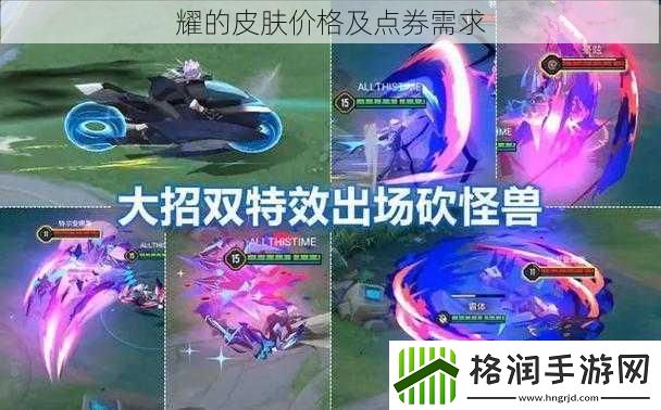 耀的皮肤价格及点券需求