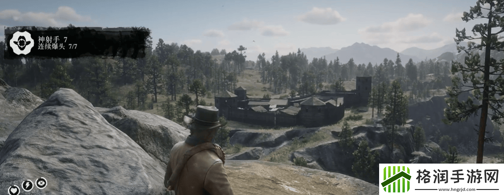 荒野大镖客2神射手挑战7攻略