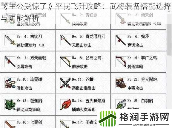 主公受惊了平民飞升攻略