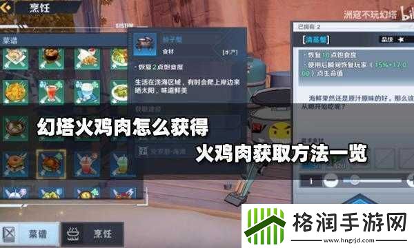 幻塔火鸡肉获取方法