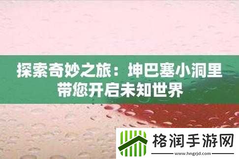 二次元坤巴塞小洞游戏