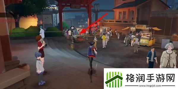 归龙潮小吃摊在哪