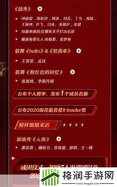 乘风破浪的姐姐2成团名单