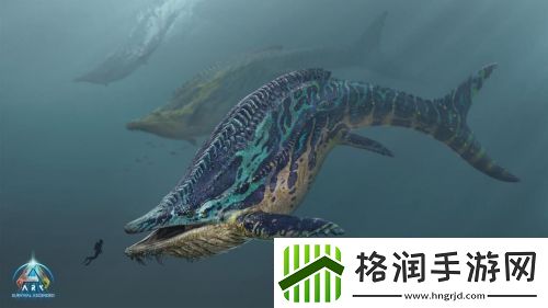 方舟生存进化次世代版本新生物“萨斯特鱼龙”概念图首曝