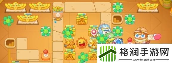 保卫萝卜4法老归来第45关通关攻略