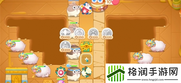 保卫萝卜4法老归来第63关怎么过