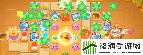 保卫萝卜4法老归来第45关通关攻略