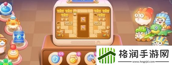 保卫萝卜4法老归来第45关通关攻略