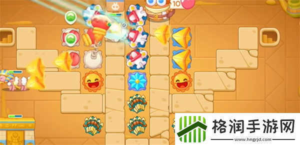 保卫萝卜4法老归来第63关怎么过