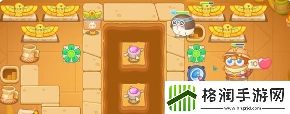 保卫萝卜4法老归来第45关通关攻略