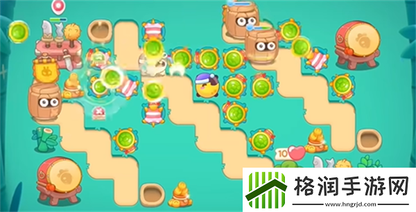 保卫萝卜4秋天的第一杯奶茶第10关怎么过