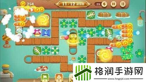 保卫萝卜3码头爬梯模式第9关攻略