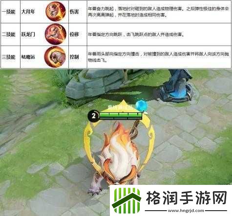 王者荣耀年兽的技能特点介绍