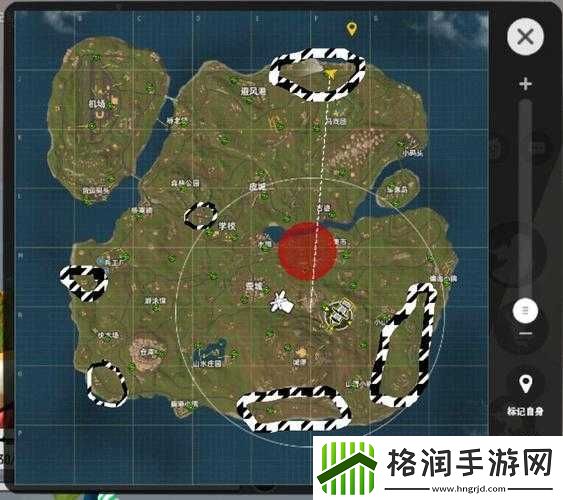 香肠派对彩虹岛跳伞位置推荐及跑毒技巧分享