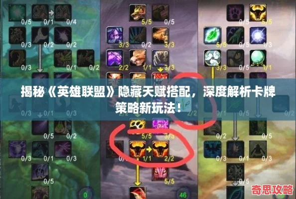 揭秘英雄联盟隐藏天赋搭配