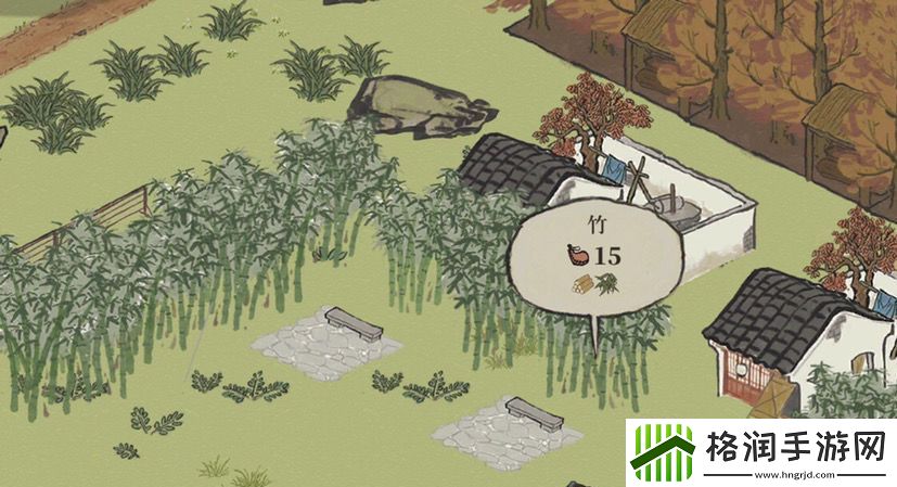 江南百景图竹叶位置介绍