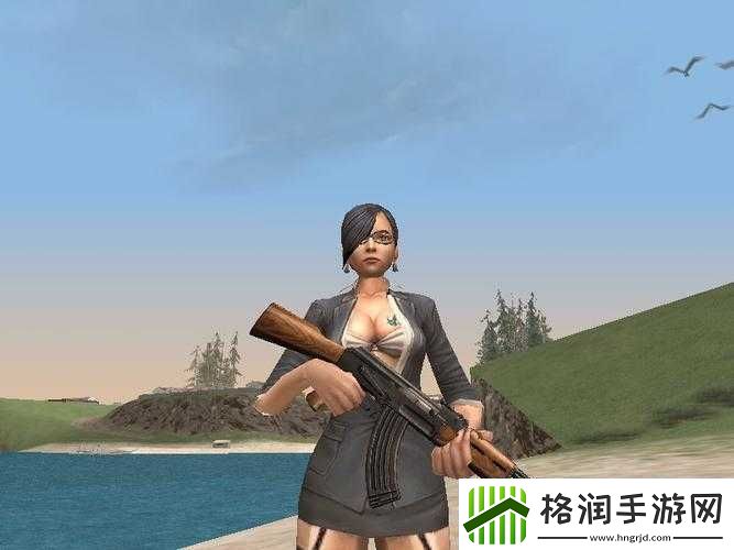 老外玩CSGO的妹子