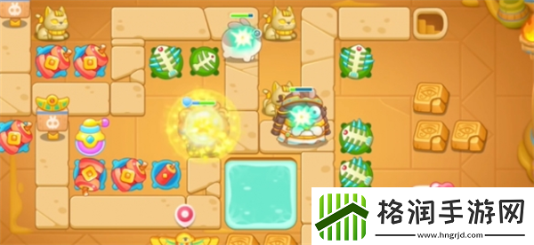 保卫萝卜4法老归来第67关图文