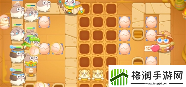 保卫萝卜4法老归来第68关怎么过