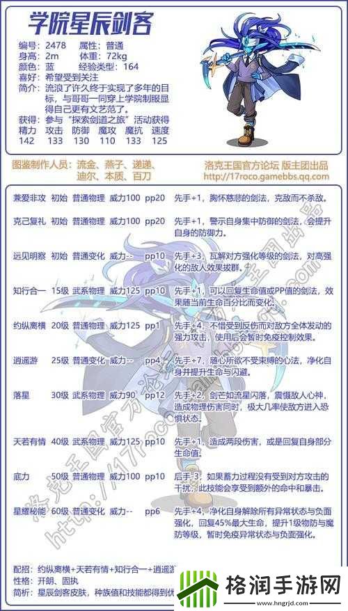 洛克王国星辰剑客的获取之道洛克王国星辰剑客怎么获取星辰剑客在洛克王国的获取之法