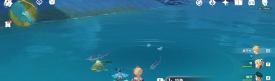 原神蒙德钓鱼点位置图