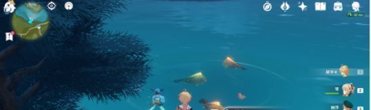 原神蒙德钓鱼点位置图