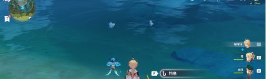 原神蒙德钓鱼点位置图