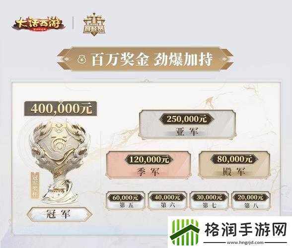 大话西游手游首届赛事即将开启