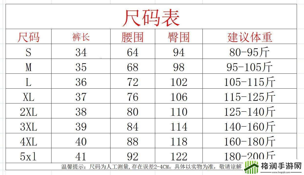 “国产尺码表2023”来袭