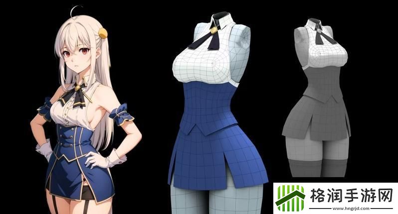 3dmax动漫人物线上闹剧