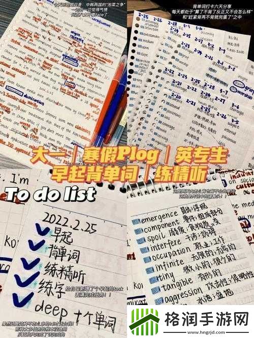 坐在学霸的鸡上背单词双楠