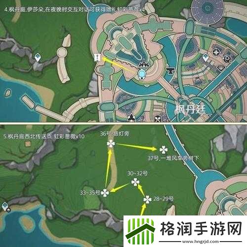 原神彩虹蔷薇位置大全