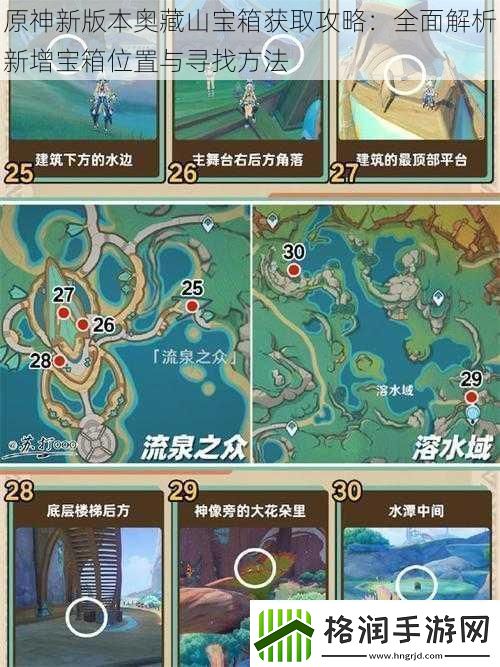 原神新版本奥藏山宝箱获取攻略