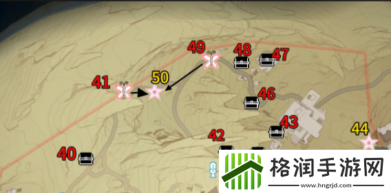 鸣潮荒石高地100%全收集攻略