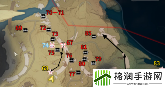 鸣潮荒石高地100%全收集攻略