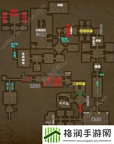 盗墓长生印游戏第章地图攻略详解