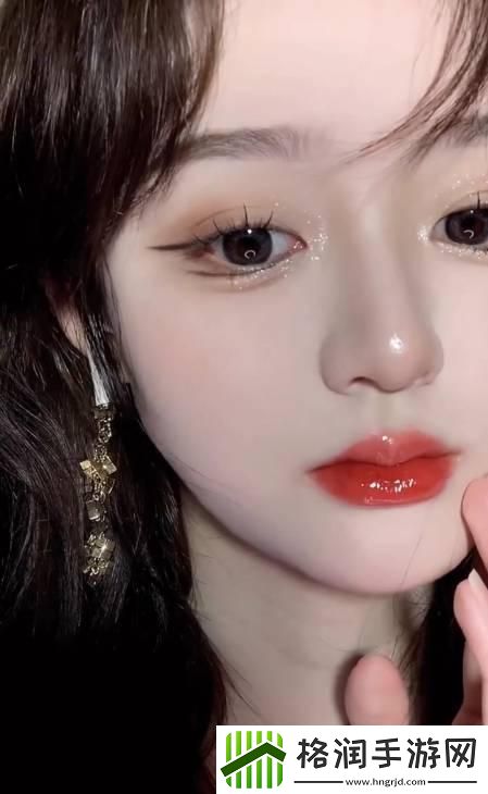 水蜜桃唇蜜嘟嘟唇