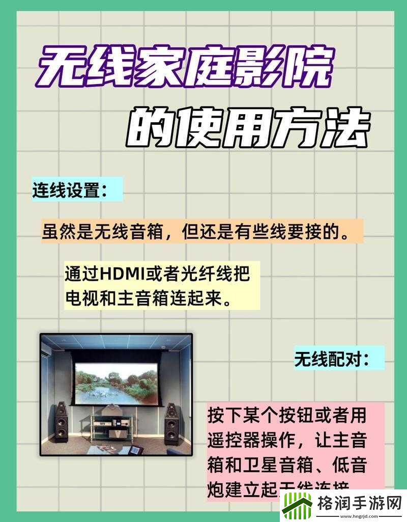 大尺寸无线家庭影院怎么用