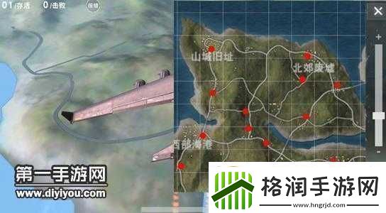 荒野行动中安全区与毒气区的辨认技巧