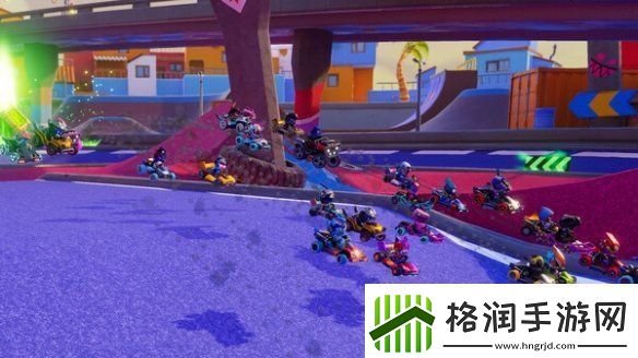 卡丁车竞速游戏狂奔