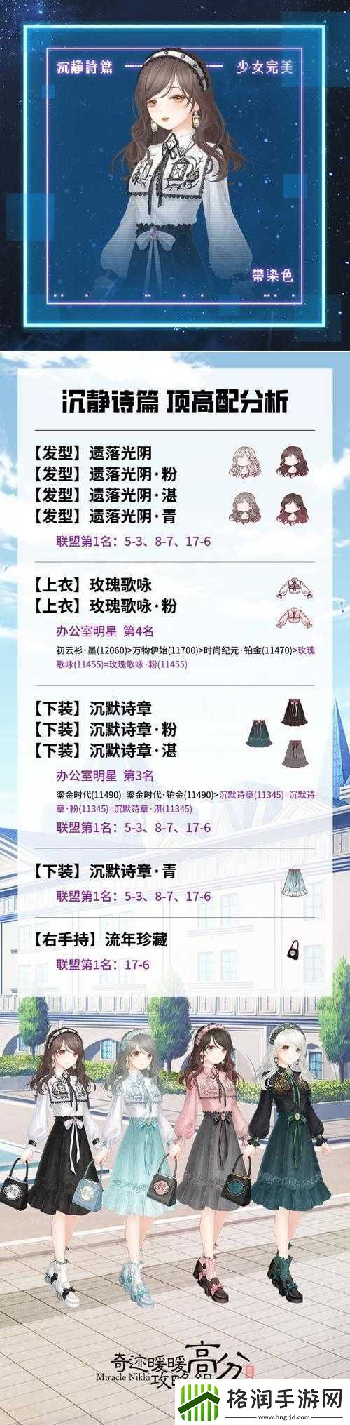 奇迹暖暖晨跑进行时高分搭配攻略