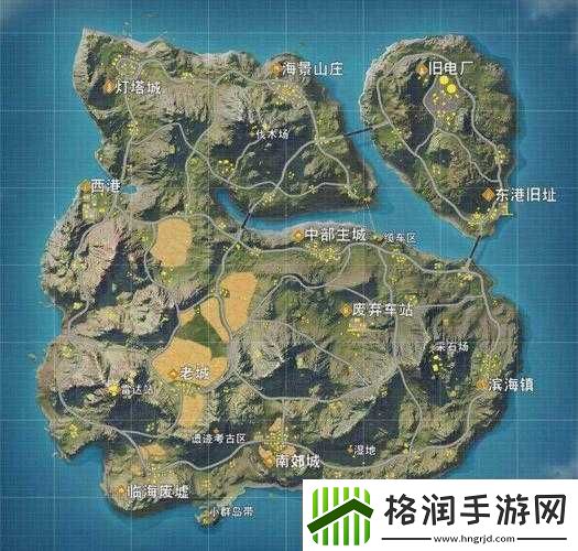 荒野行动的地图种类荒野行动地图一览荒野行动有何地图