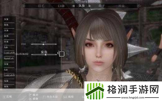 上古卷轴5捏脸图文教程怎么捏脸好看女主捏脸数据